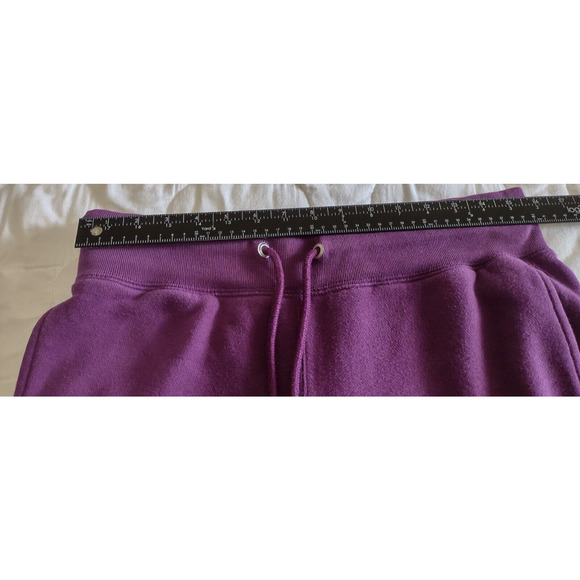 Champion Hoodie and Pant Set Womens M 100 Anniversary Chenille Logo Purple - Picture 15 of 16